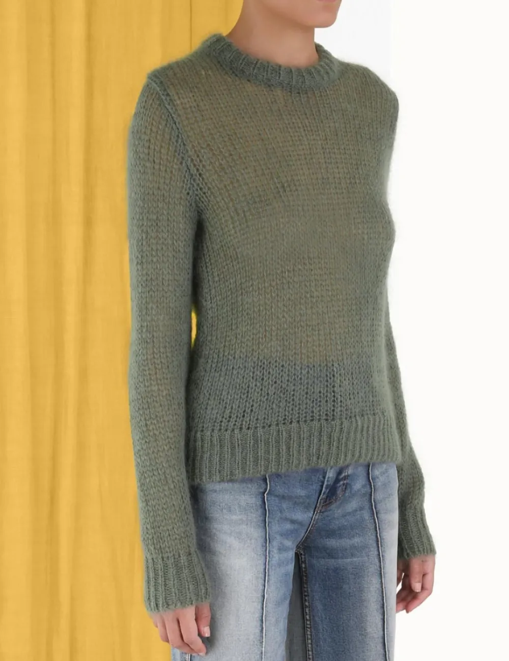 ZIMMERMANN Luminosity Crew Neck Sweater-Women Knitwear