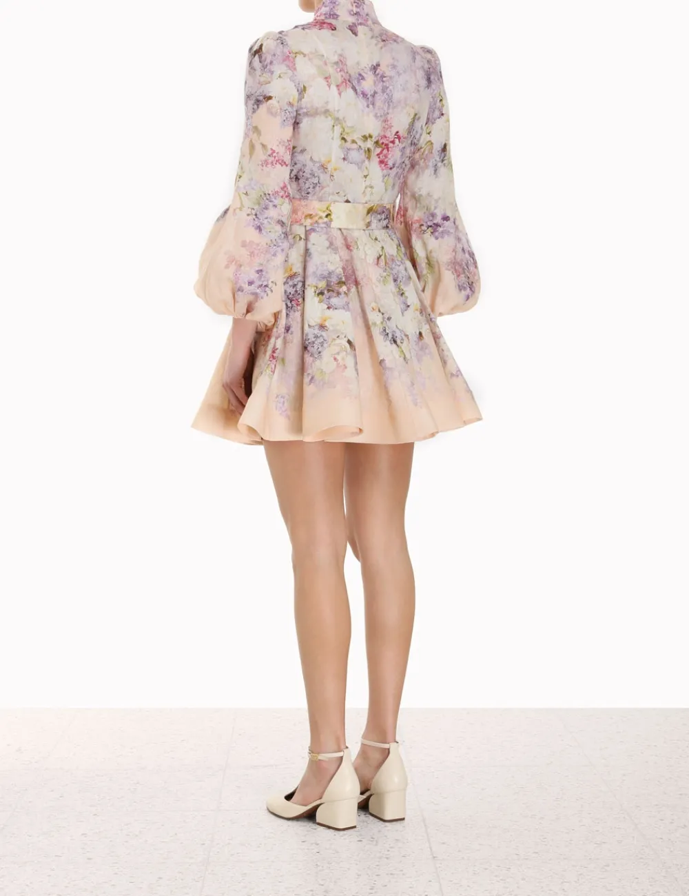 ZIMMERMANN Lyrical Buttoned Mini-Women Dresses