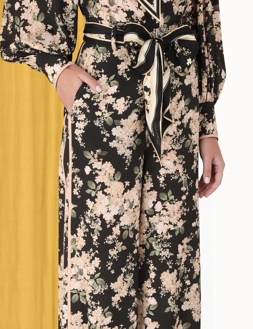 ZIMMERMANN Wide Leg Pant-Women Shorts & Pants