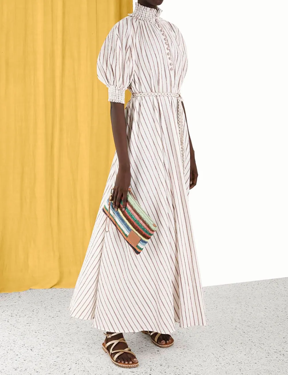 ZIMMERMANN Devi Swing Maxi Dress-Women Dresses & Coverups