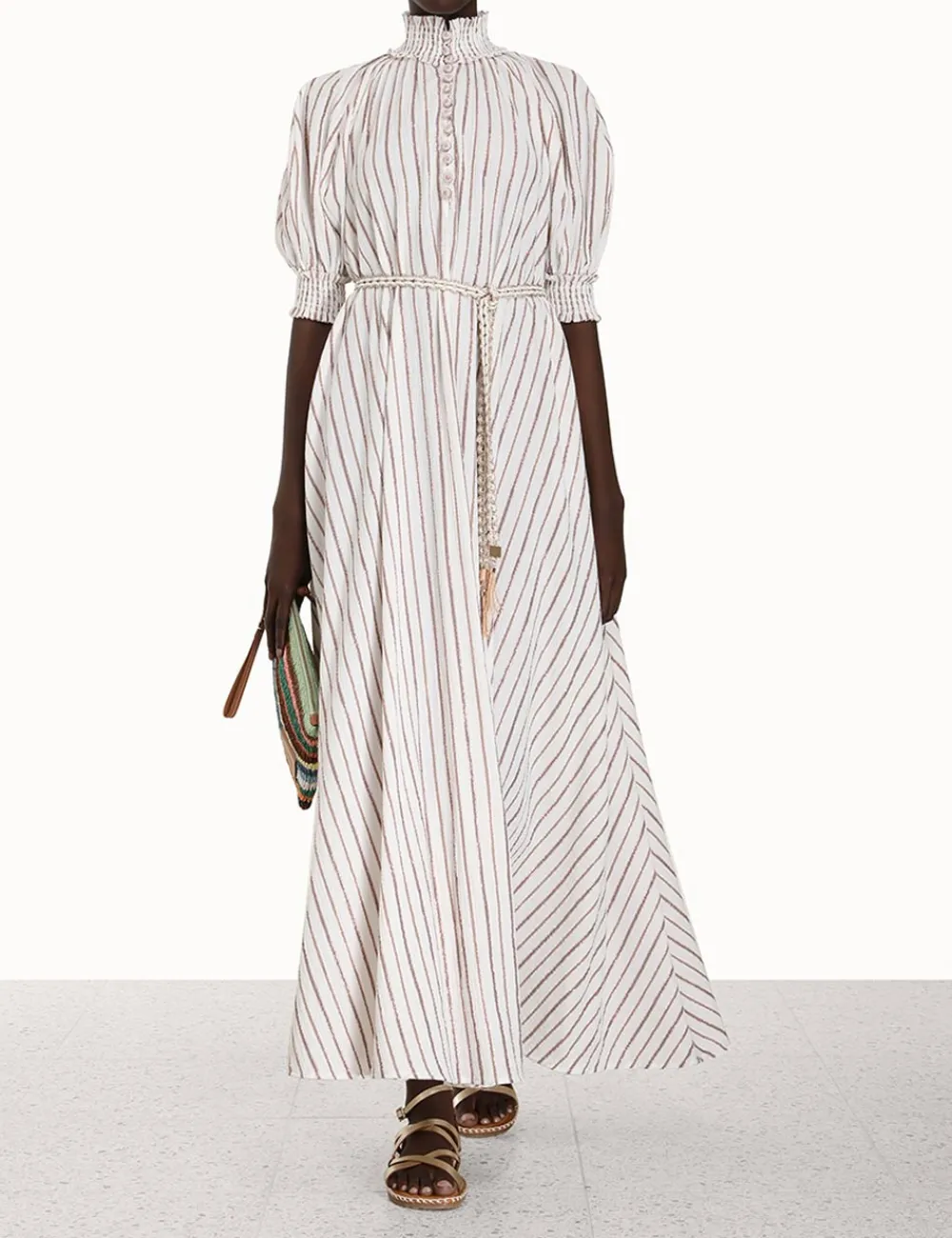 ZIMMERMANN Devi Swing Maxi Dress-Women Dresses & Coverups