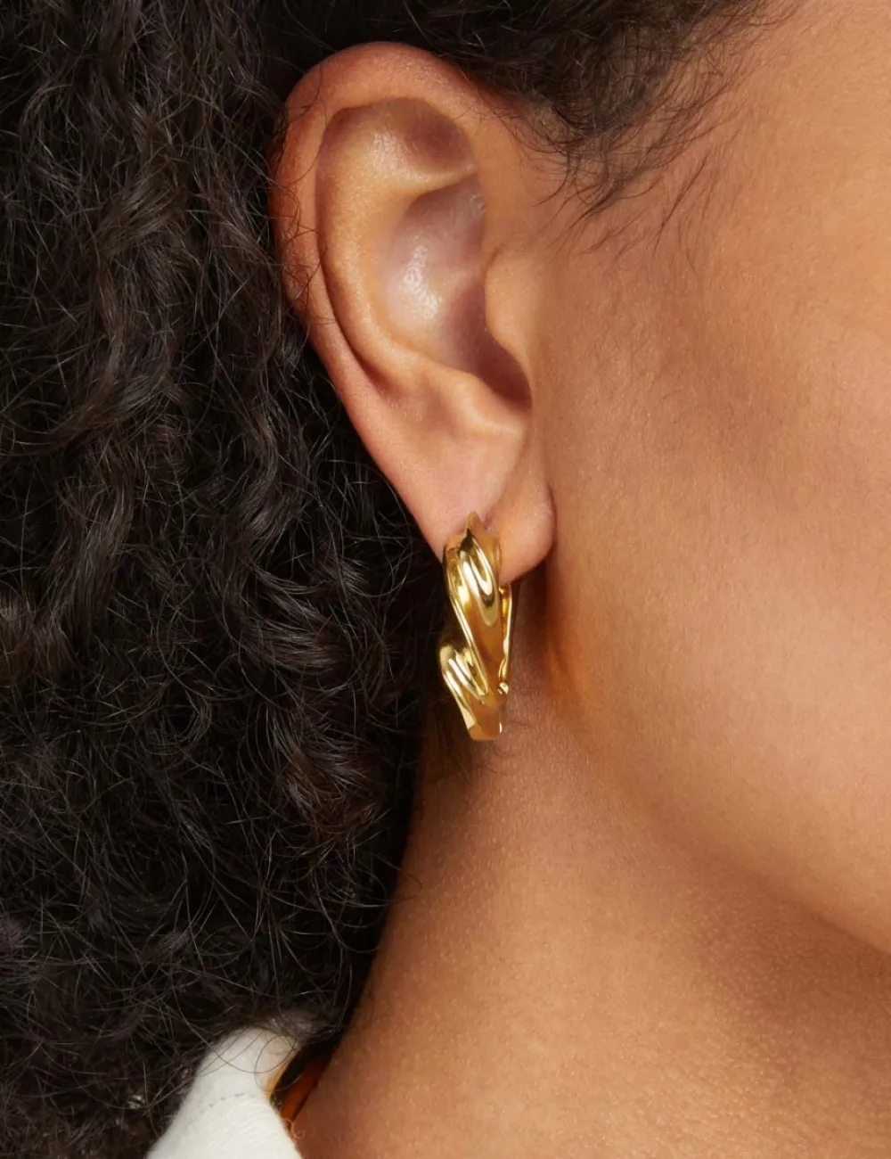 ZIMMERMANN Paint Stroke Hoops-Women Accessories