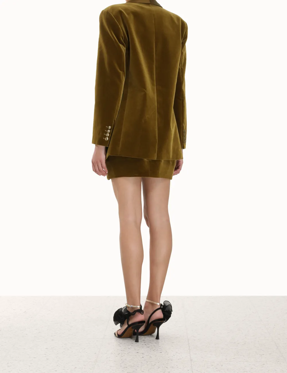 ZIMMERMANN Lyrical Velvet Dinner Jacket-Women Jackets & Coats