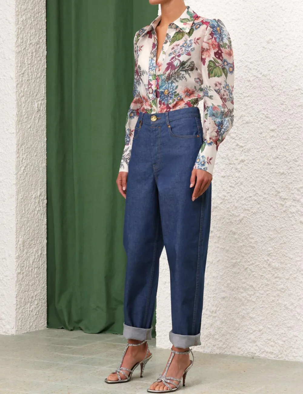 ZIMMERMANN Matchmaker Barrel Jean-Women Shorts & Pants