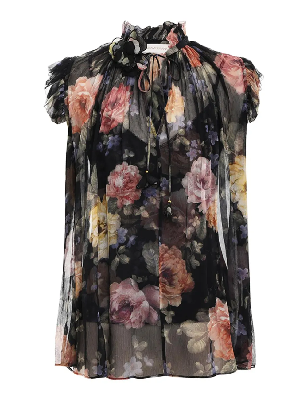 ZIMMERMANN Luminosity Frilled Tank-Women Luminosity