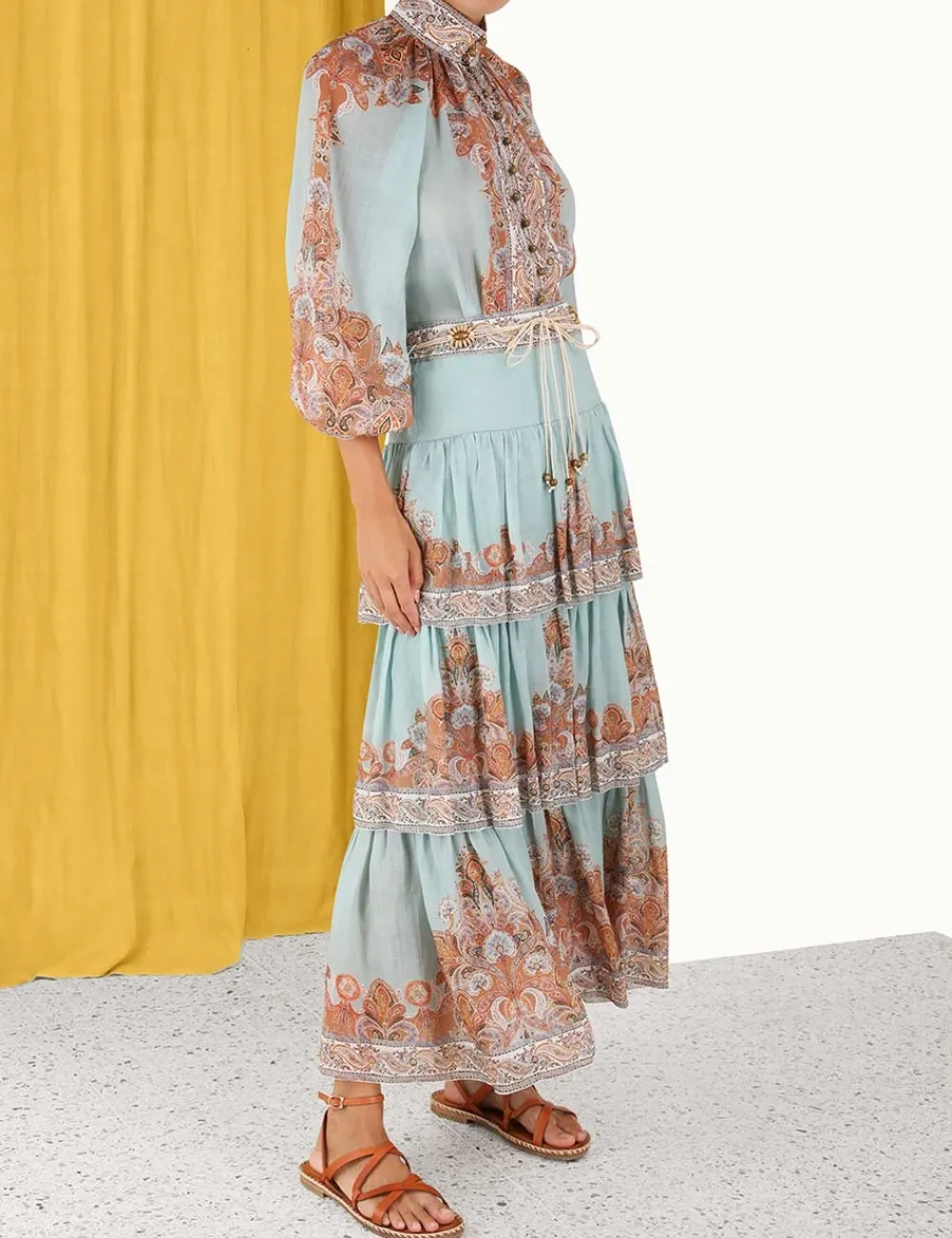 ZIMMERMANN Devi Billow Blouse-Women Clothing