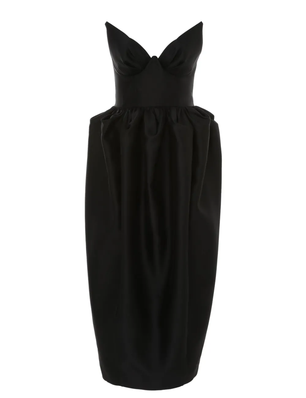 ZIMMERMANN Matchmaker Bustier Midi Dress-Women Clothing