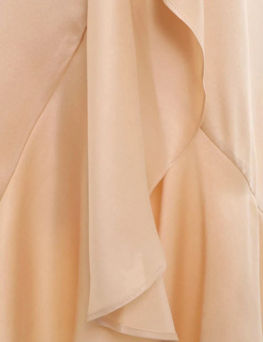 ZIMMERMANN Silk Wrap Midi Dress-Women Clothing