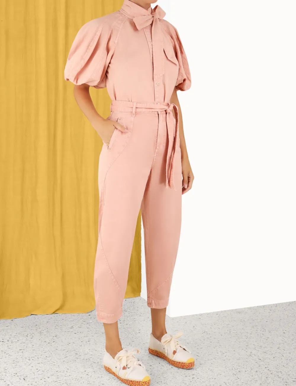 ZIMMERMANN Ginger Denim Barrel Pant-Women In Denim