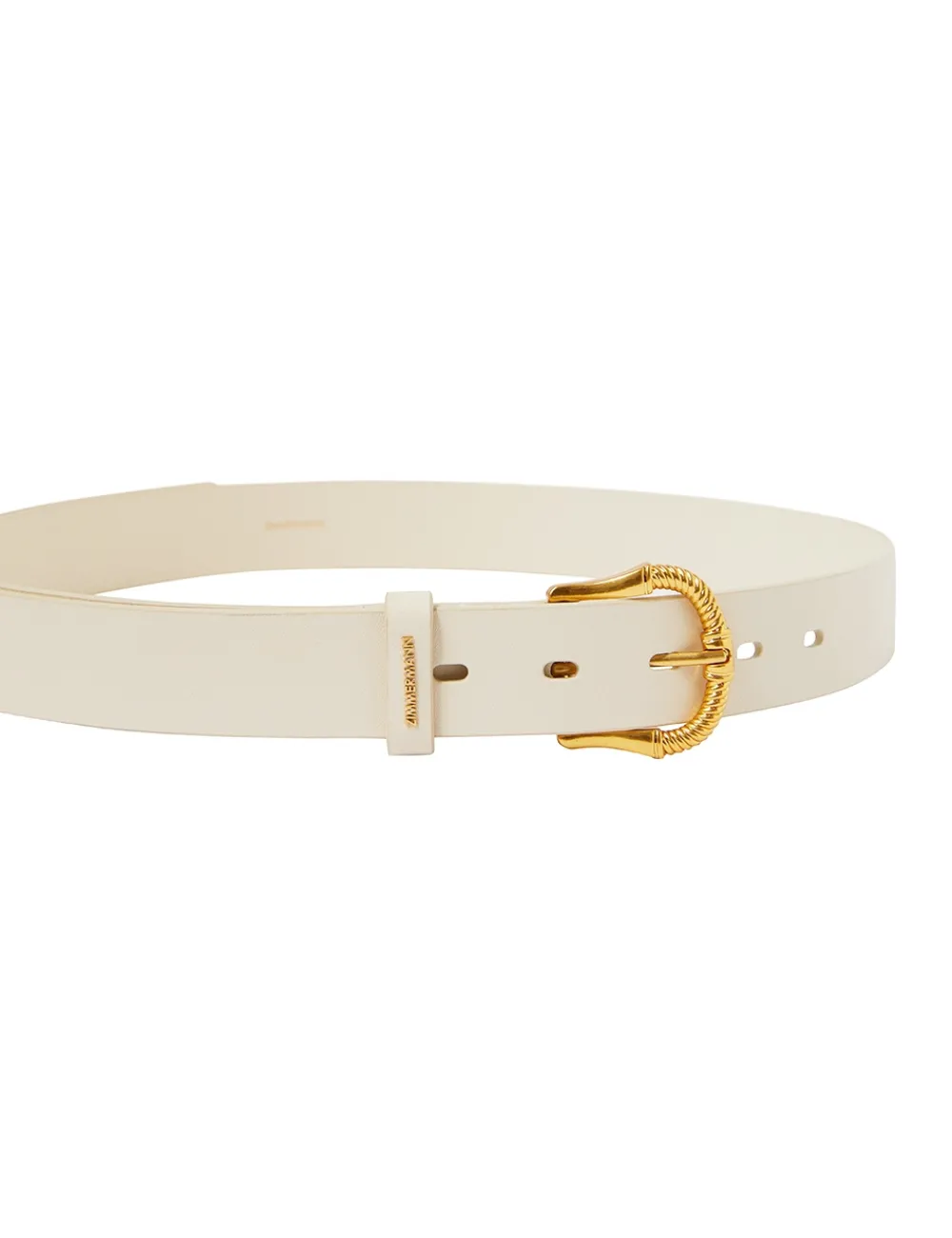 ZIMMERMANN Twisted Buckle Leather Belt 30-Women Belts