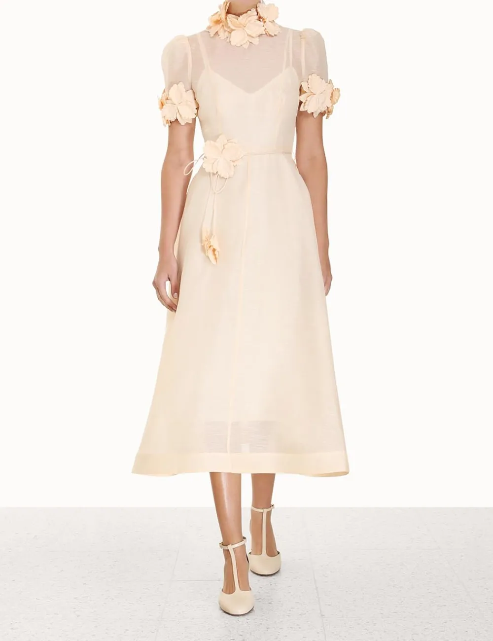 ZIMMERMANN Luminosity Liftoff Flower Midi-Women Clothing