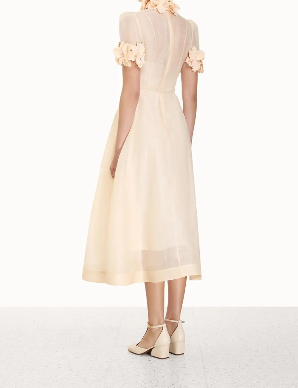 ZIMMERMANN Luminosity Liftoff Flower Midi-Women Clothing