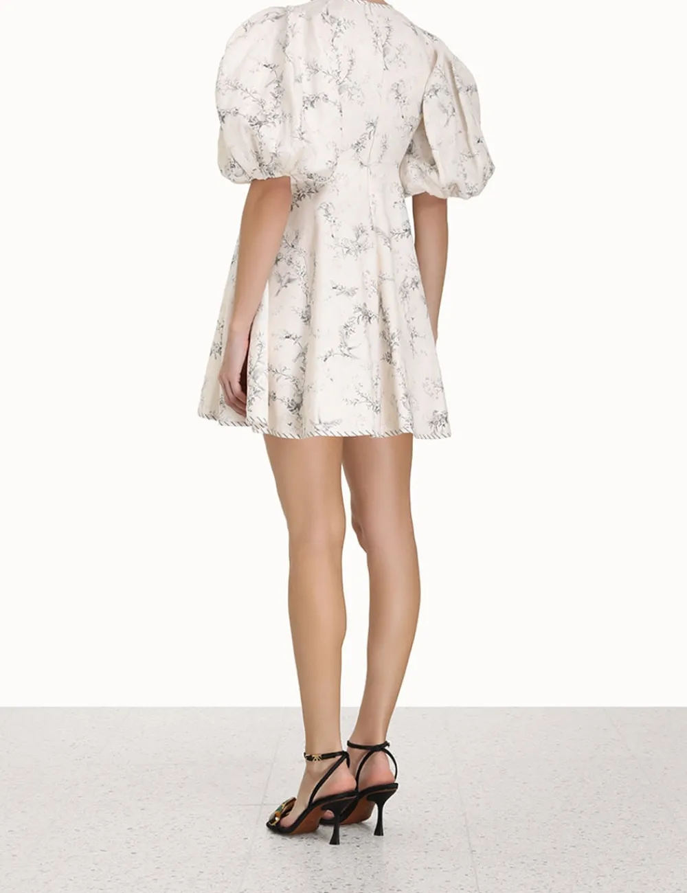 ZIMMERMANN Day Mini Dress-Women Luminosity