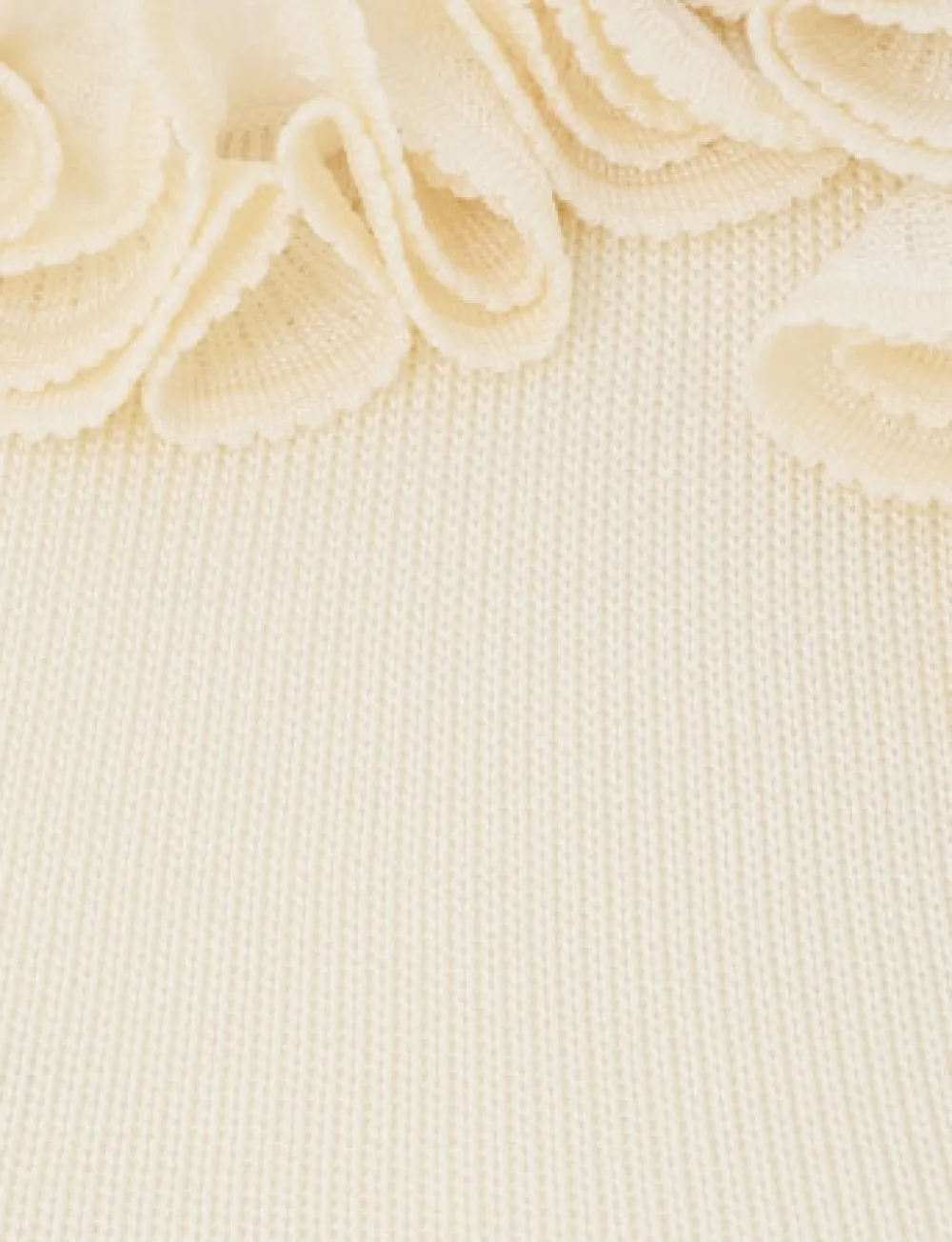 ZIMMERMANN Matchmaker Ruffle Neck Top-Women Knitwear