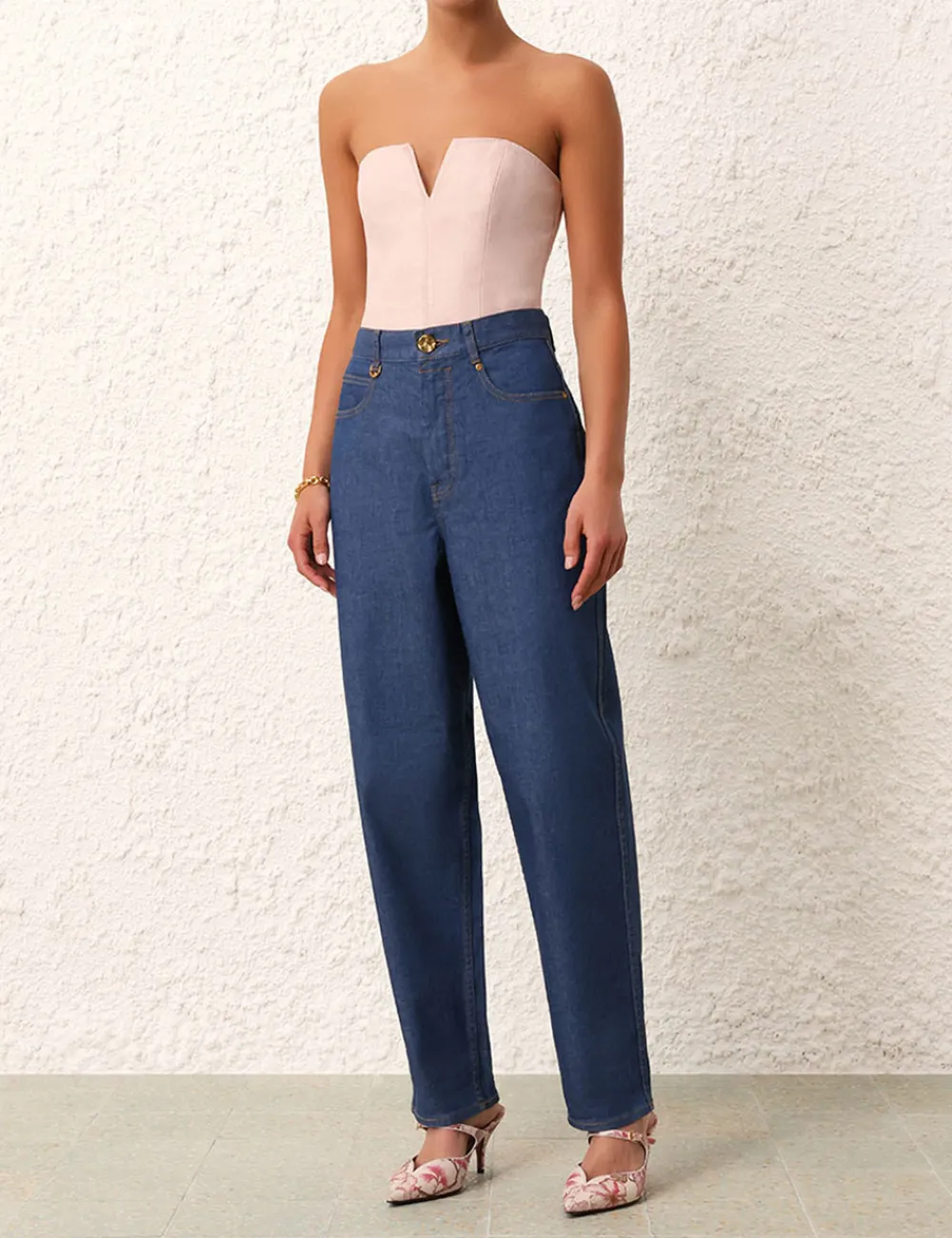 ZIMMERMANN Matchmaker Bustier-Women Tops