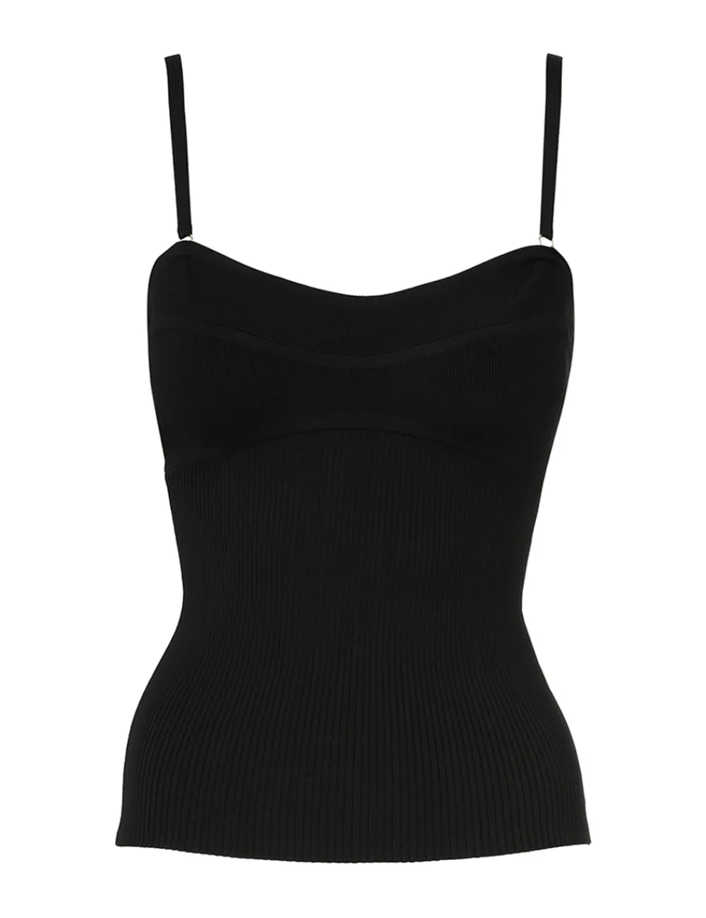 ZIMMERMANN Alight Panelled Rib Tank-Women Tops