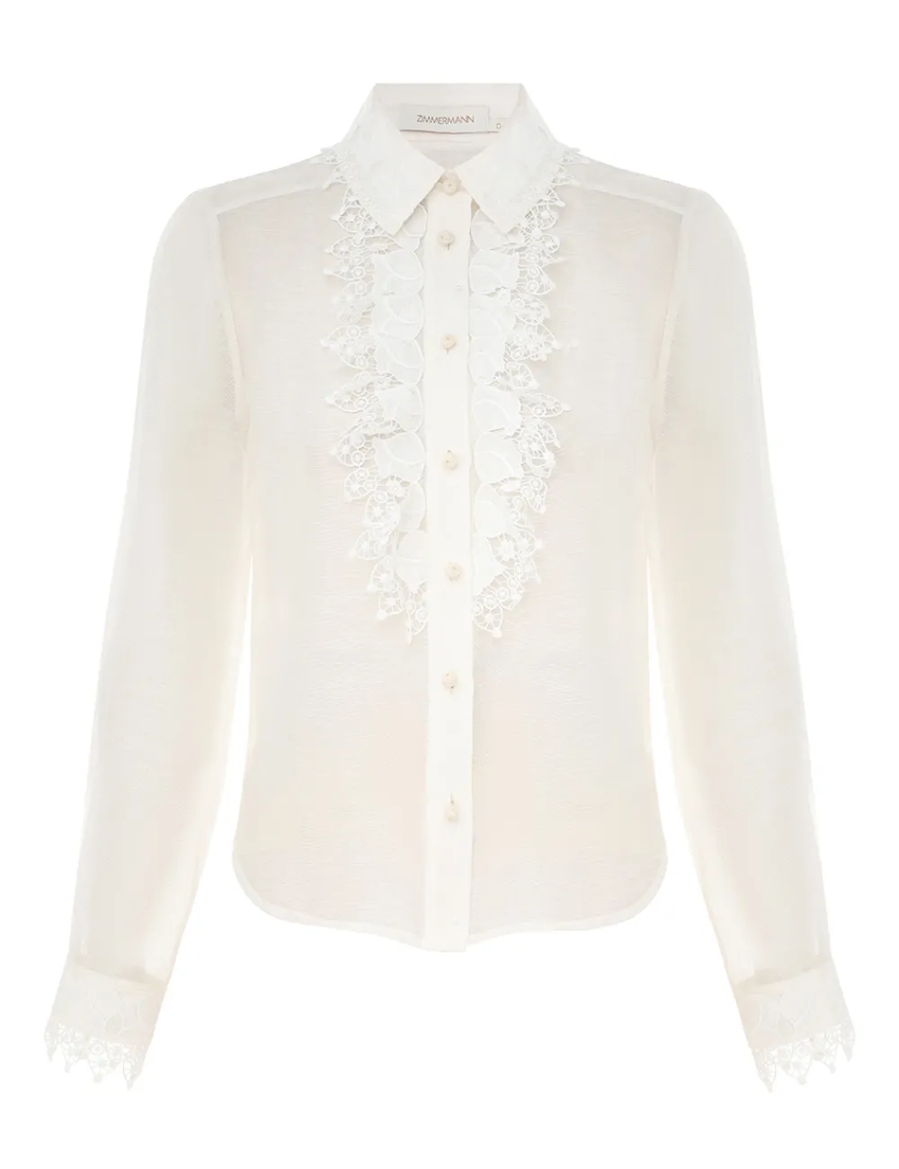 ZIMMERMANN Matchmaker Doily Shirt-Women Clothing