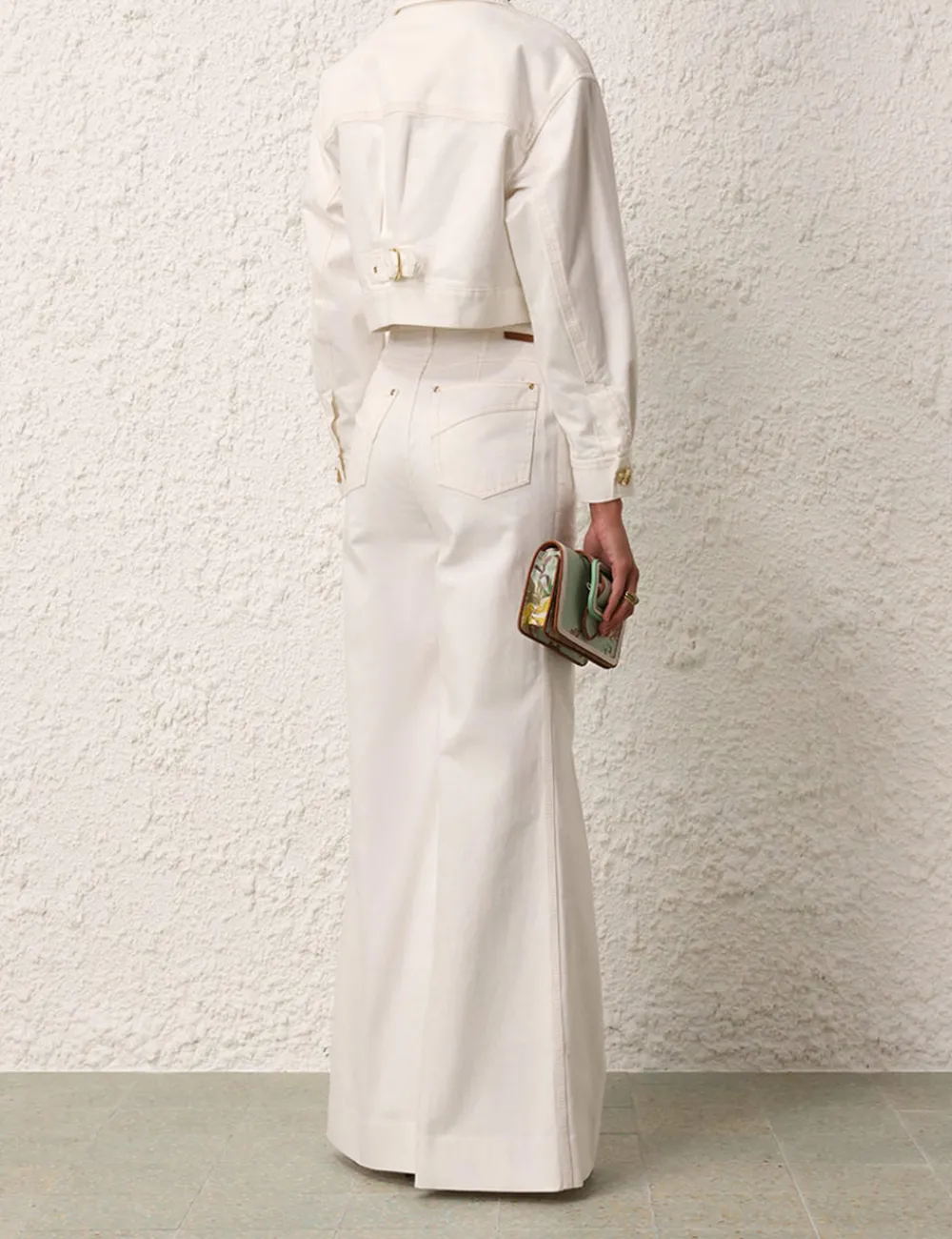 ZIMMERMANN Matchmaker Boxy Denim Jacket-Women Denim