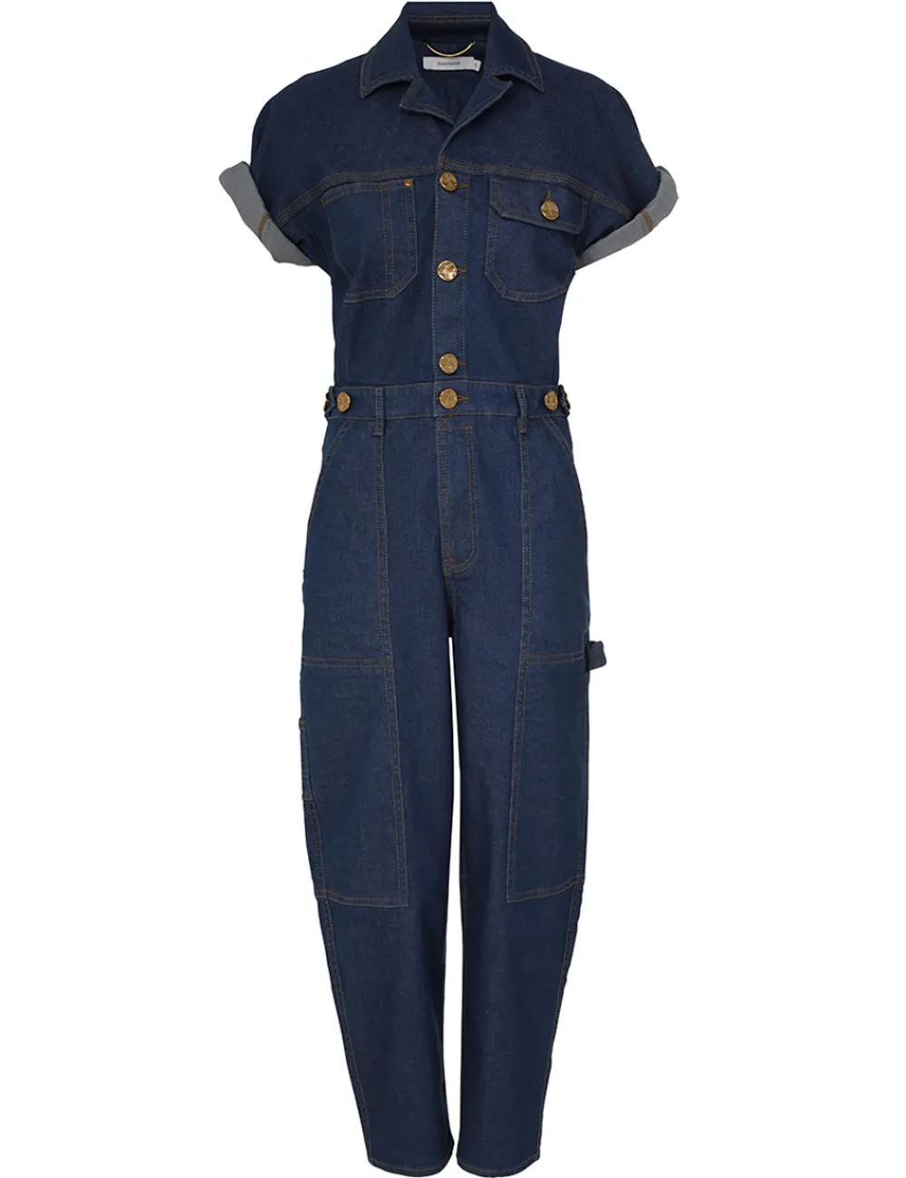 ZIMMERMANN Matchmaker Denim Boiler Suit-Women Denim
