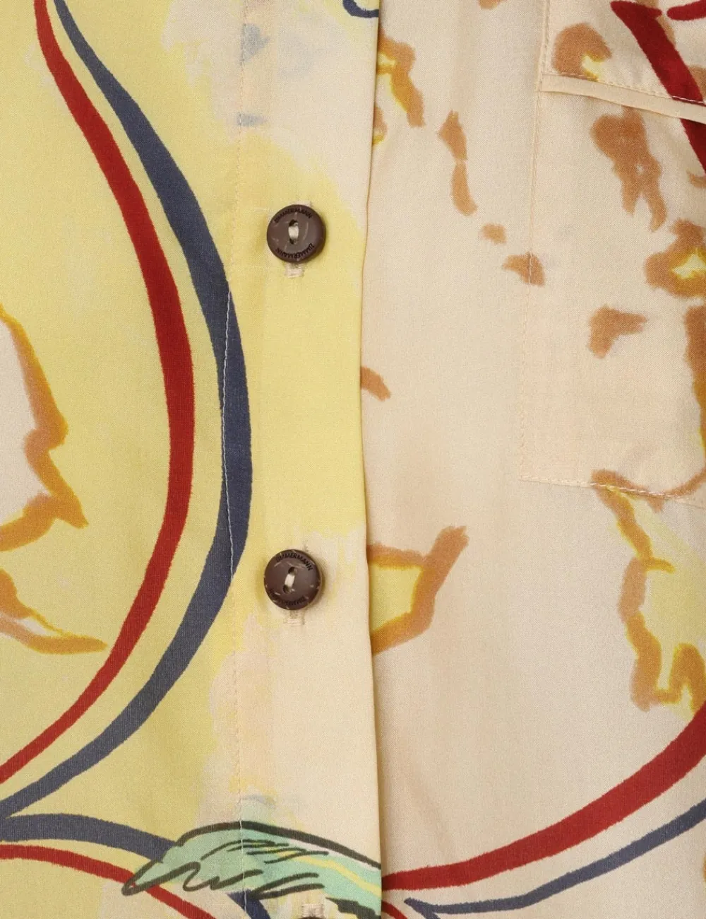 ZIMMERMANN Alight Short Sleeve Shirt-Women Clothing