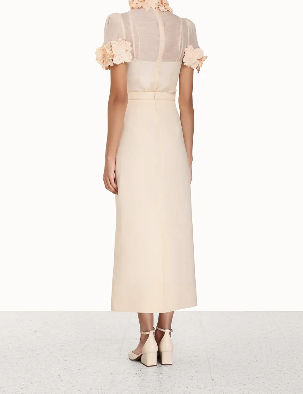 ZIMMERMANN Luminosity Liftoff Flower Top-Women Tops