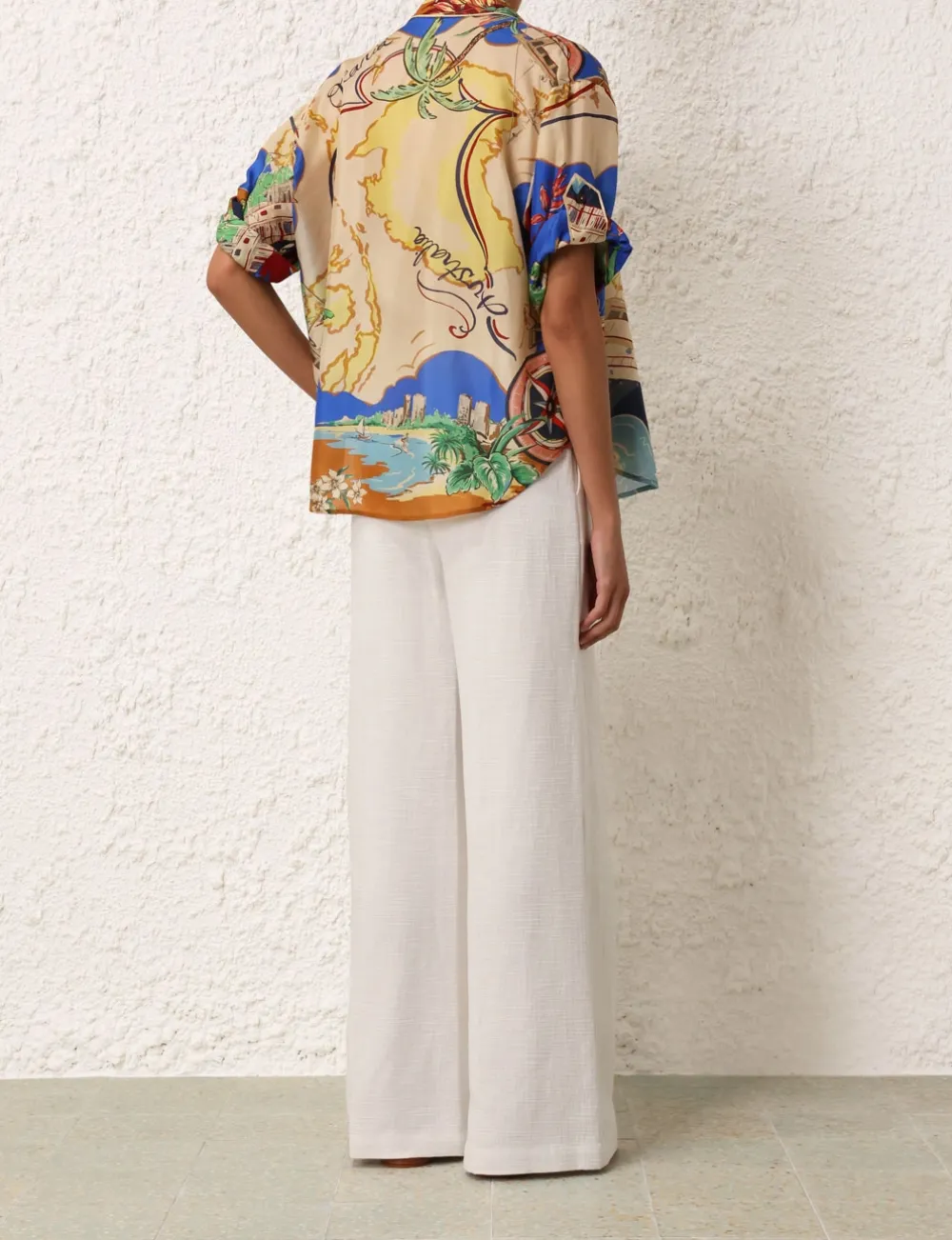 ZIMMERMANN August Tuck Pant-Women Shorts & Pants