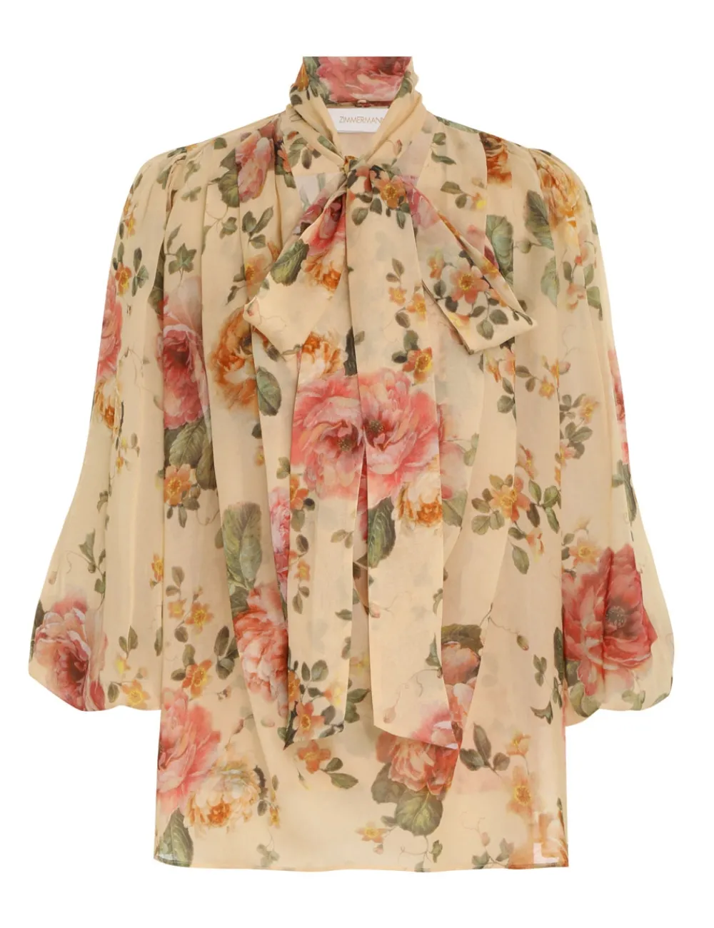 ZIMMERMANN Luminosity Billow Blouse-Women Luminosity