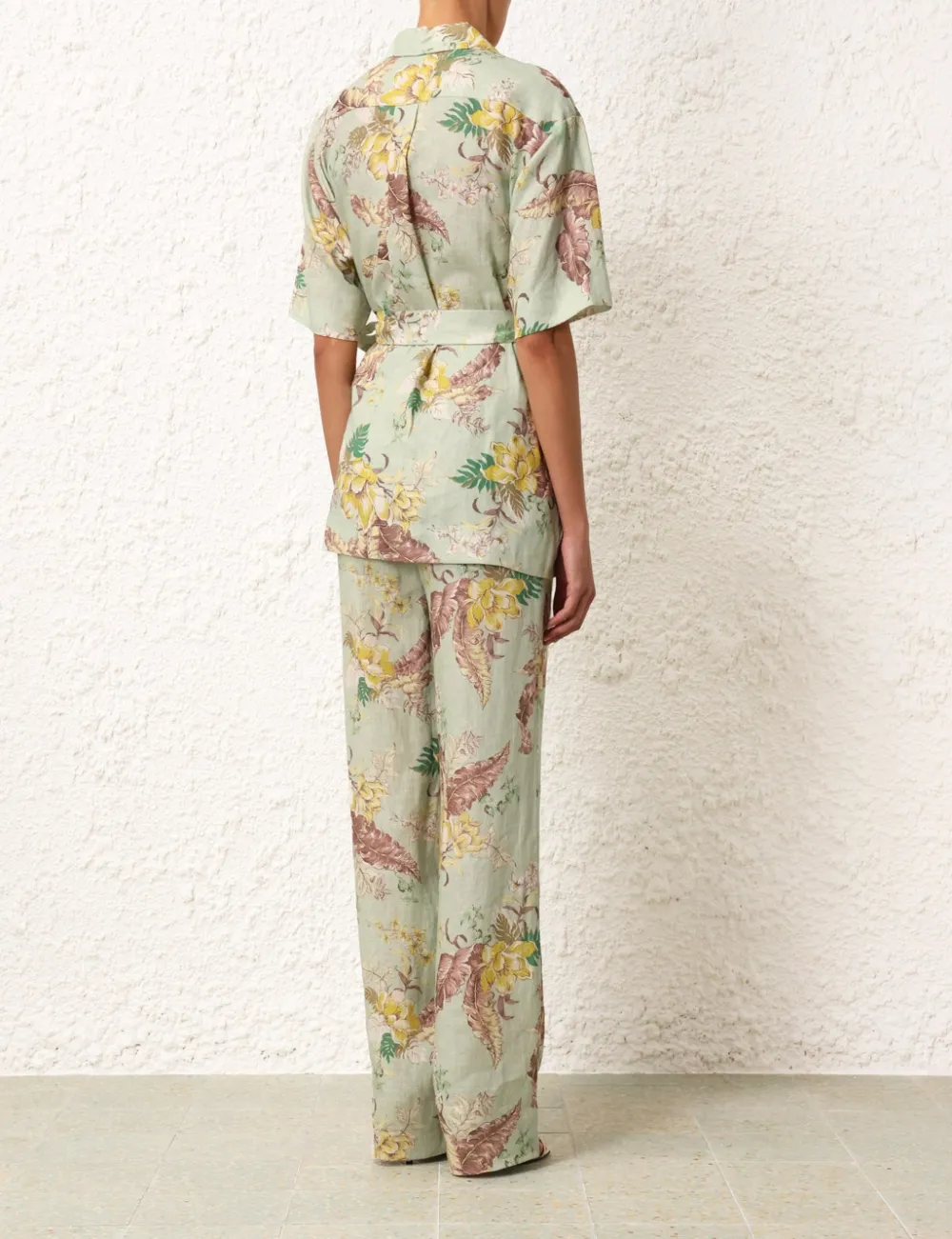 ZIMMERMANN Matchmaker Straight Leg Pant-Women Shorts & Pants