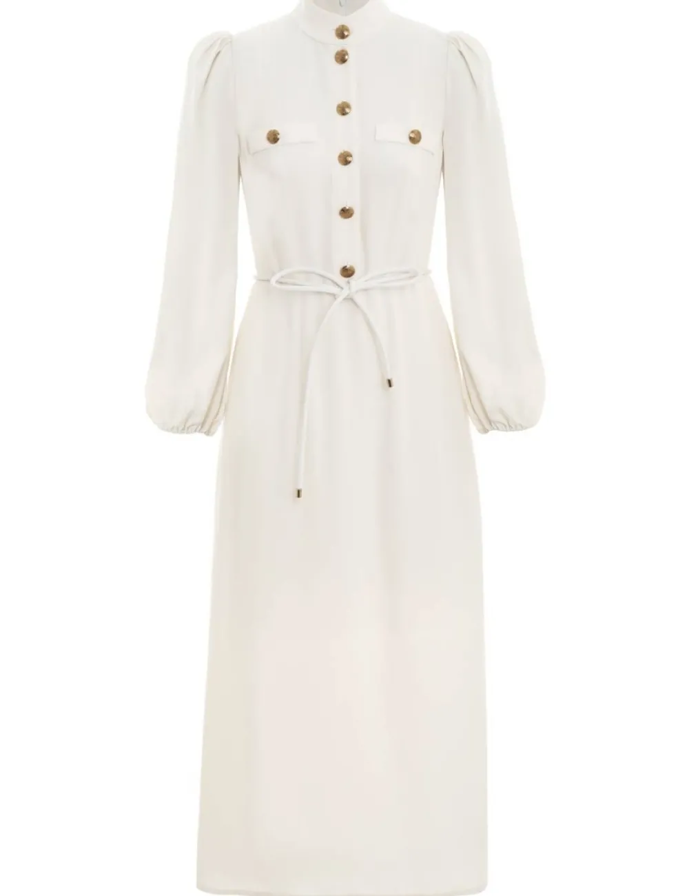 ZIMMERMANN Utility Midi Dress-Women Clothing