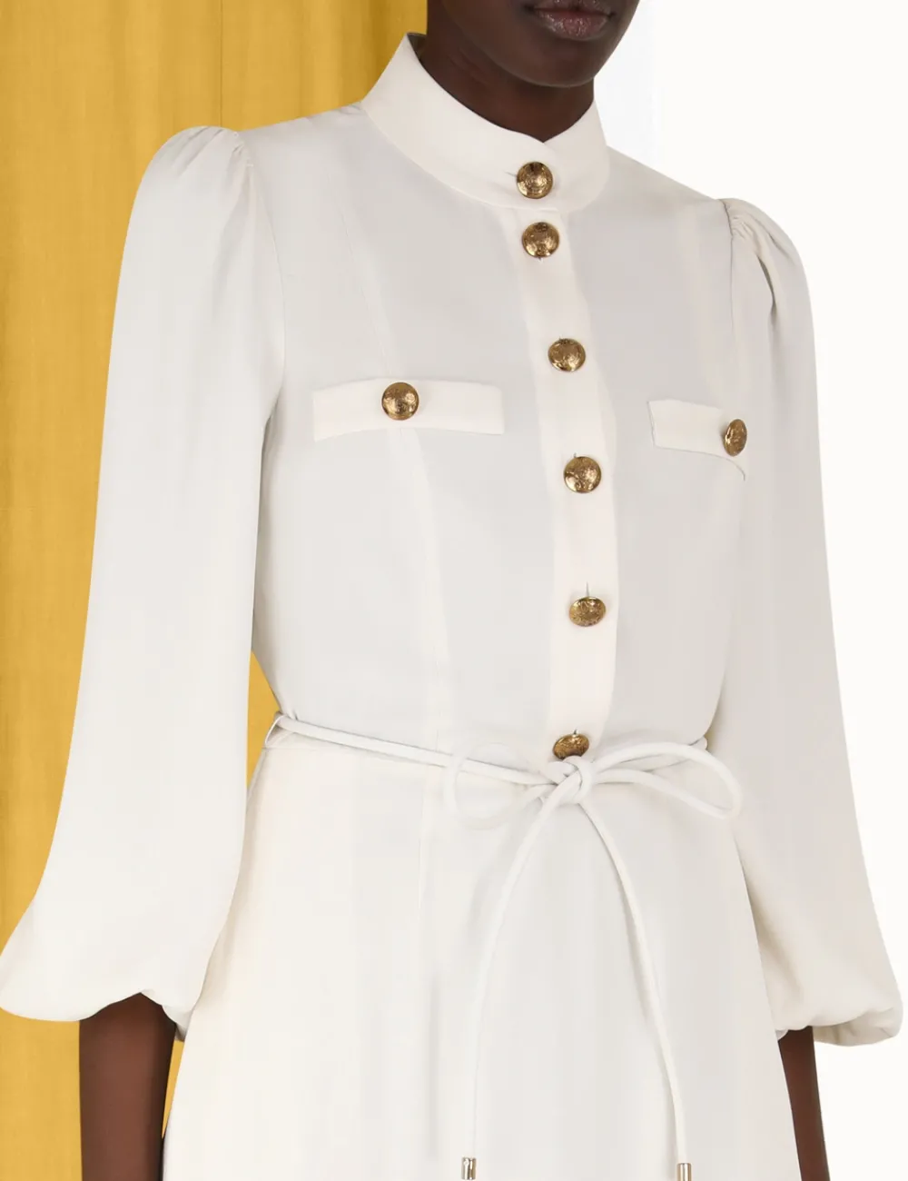 ZIMMERMANN Utility Midi Dress-Women Clothing