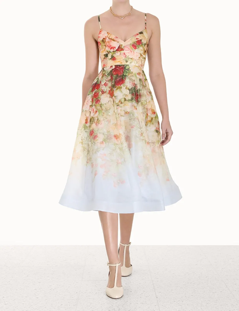 ZIMMERMANN Luminosity Picnic Dress-Women Dresses