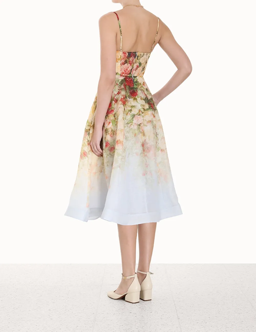 ZIMMERMANN Luminosity Picnic Dress-Women Dresses