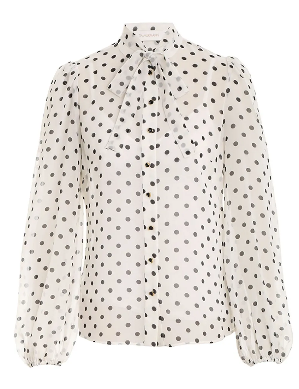 ZIMMERMANN Button Shirt-Women Clothing