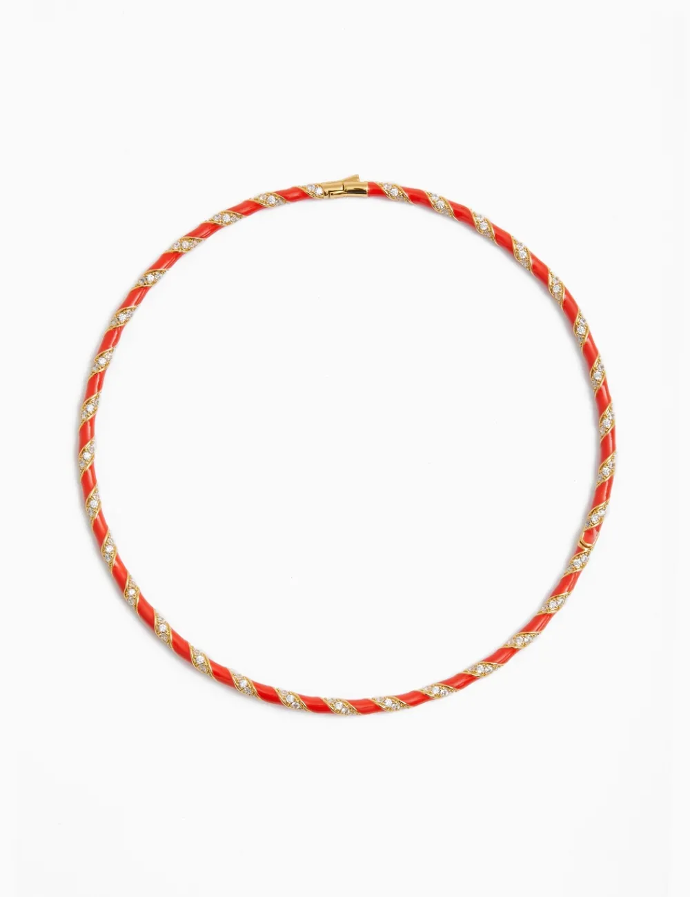 ZIMMERMANN Candy Stripe Pave Choker-Women Accessories