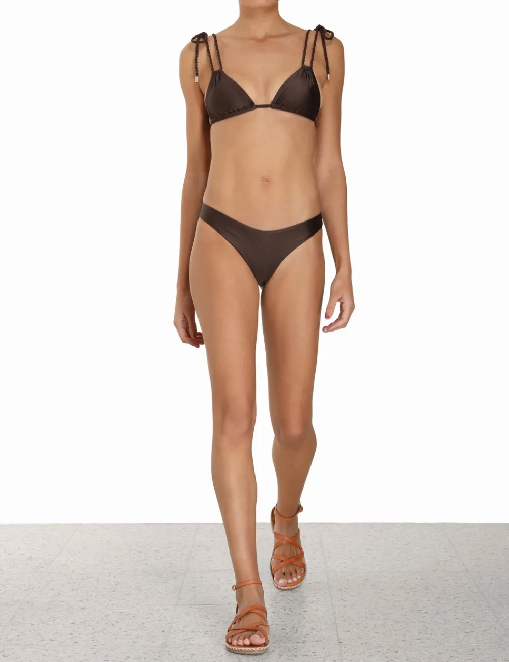 ZIMMERMANN Chintz Rope Trim Bikini-Women Bikinis