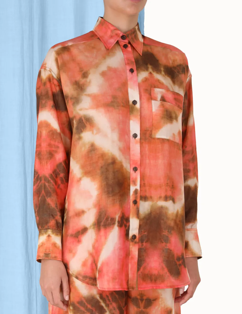 ZIMMERMANN Vacay Body Shirt-Women Tops