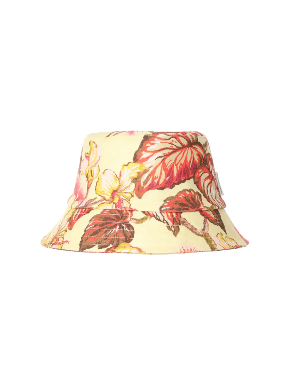 ZIMMERMANN Printed Canvas Bucket Hat-Women Accessories