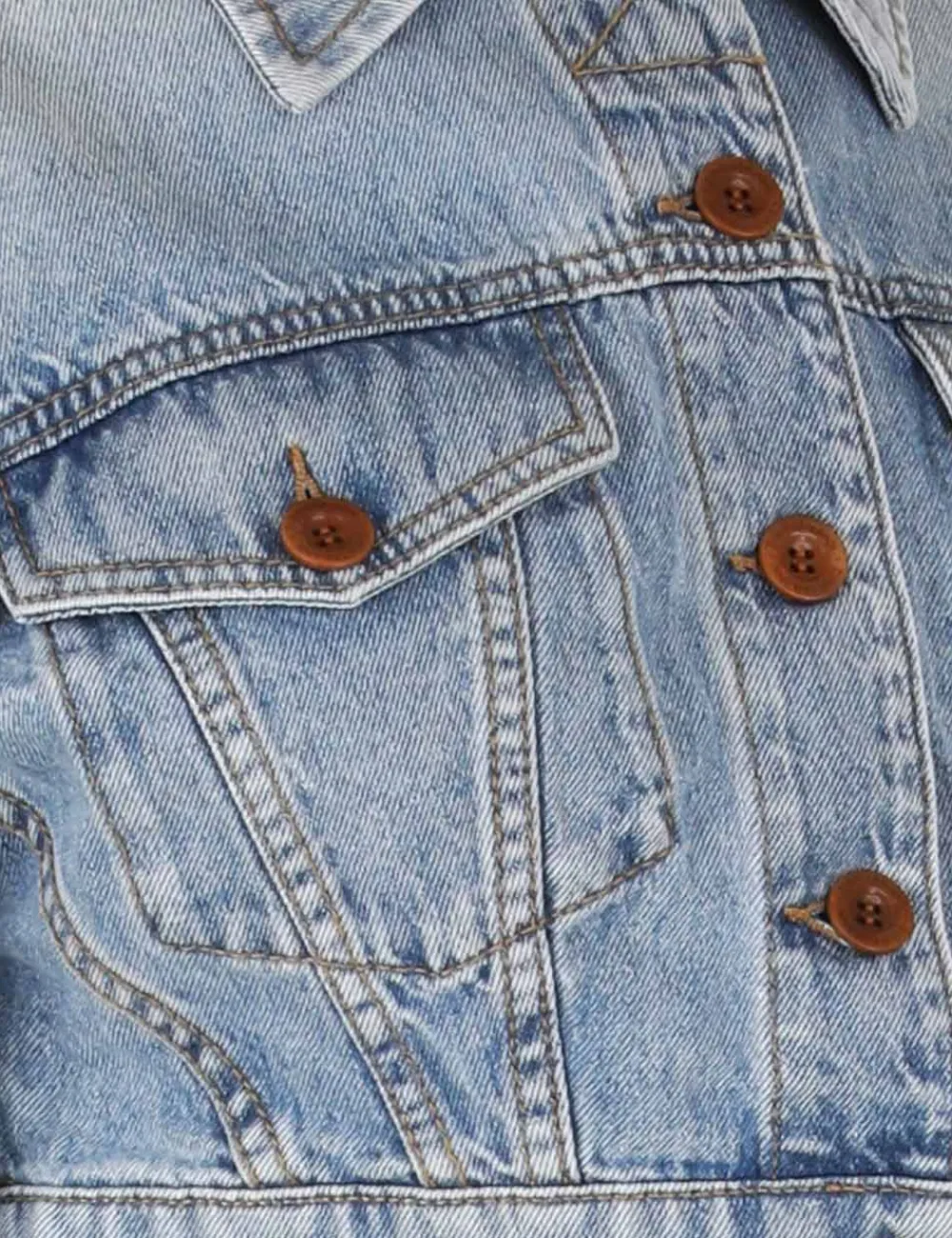 ZIMMERMANN Alight Cropped Denim Jacket-Women Clothing