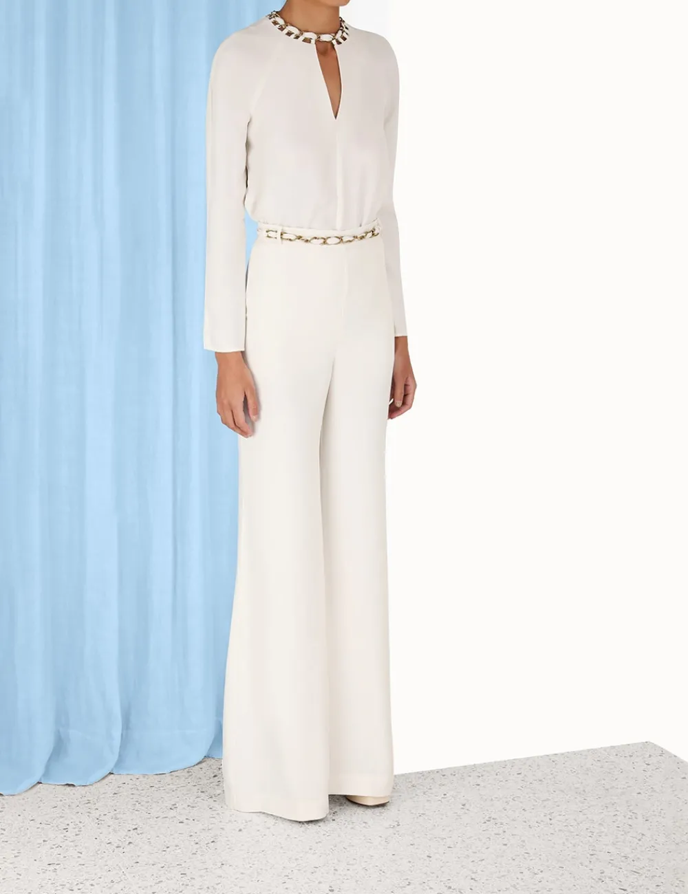 ZIMMERMANN Skinny Flare Pant-Women Clothing