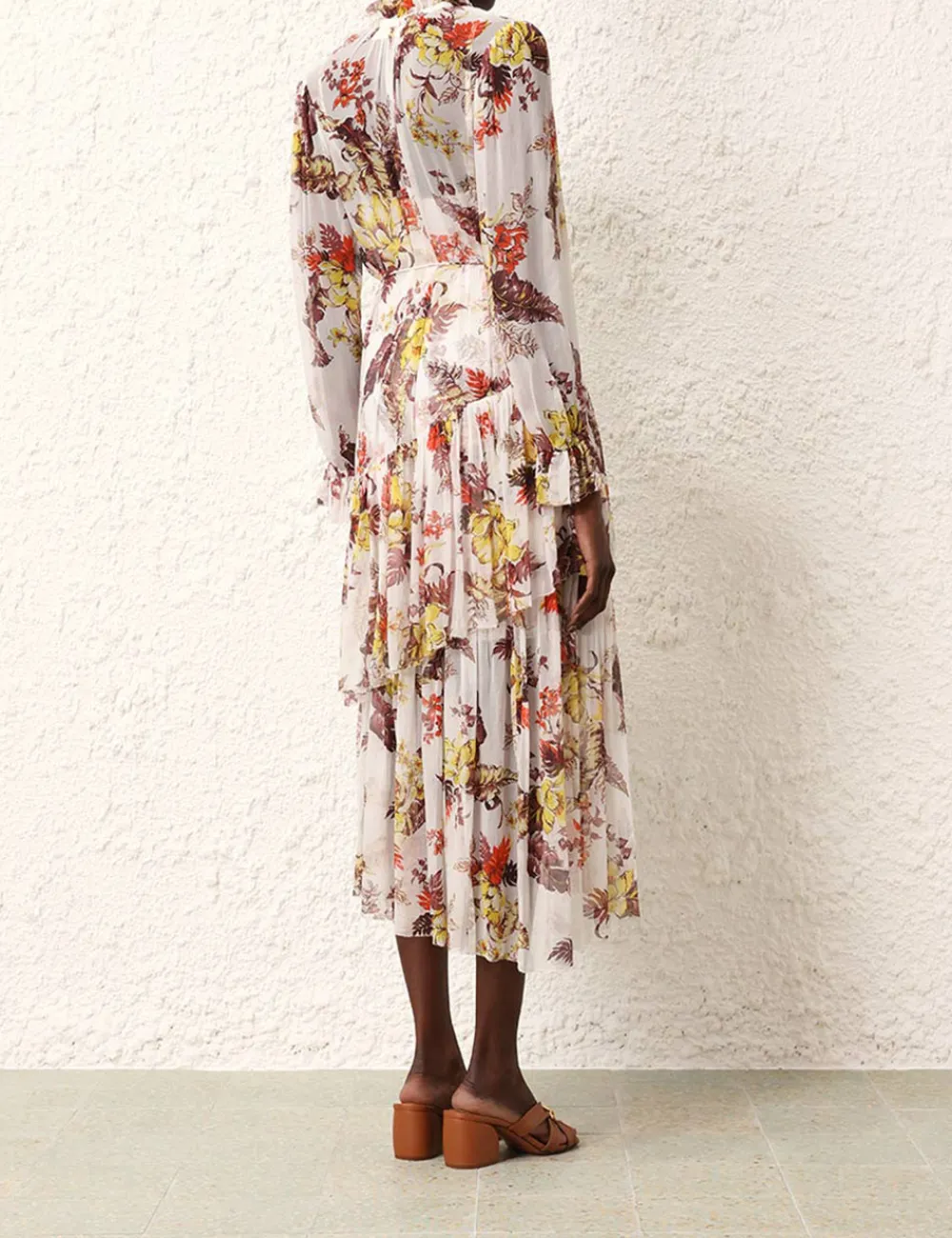 ZIMMERMANN Matchmaker Tiered Dress-Women Dresses