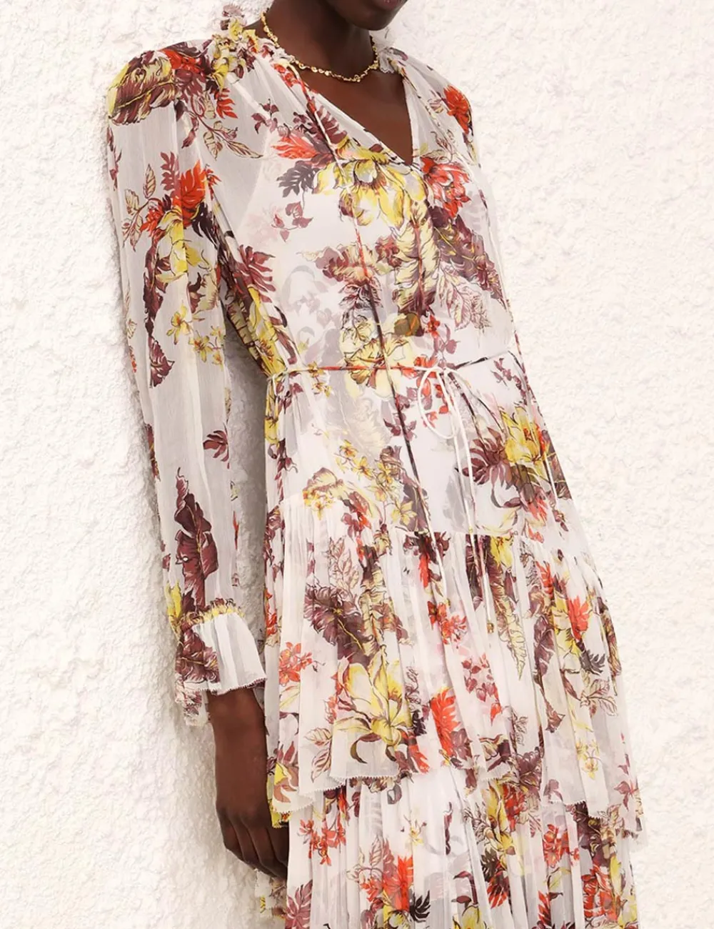 ZIMMERMANN Matchmaker Tiered Dress-Women Dresses