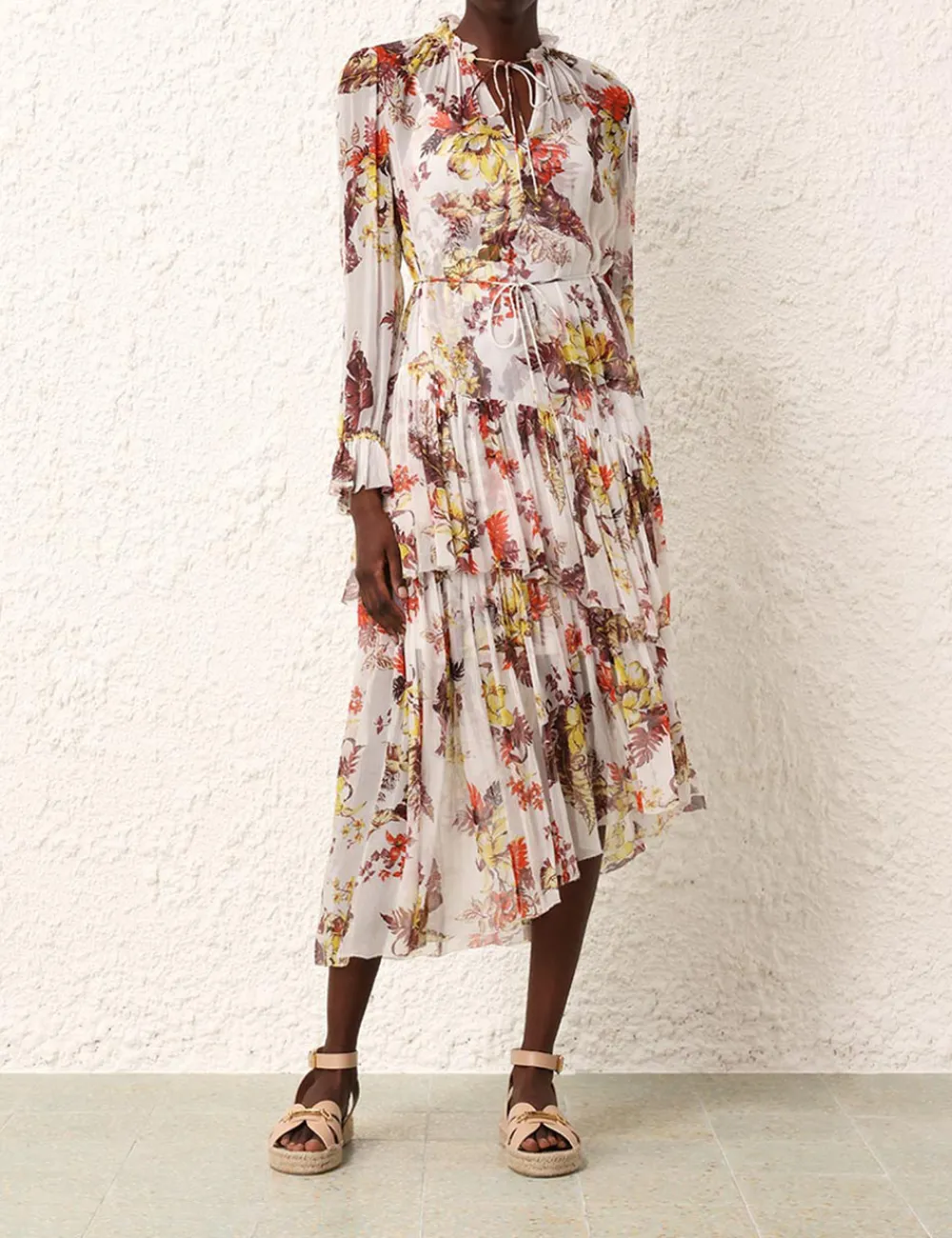 ZIMMERMANN Matchmaker Tiered Dress-Women Dresses