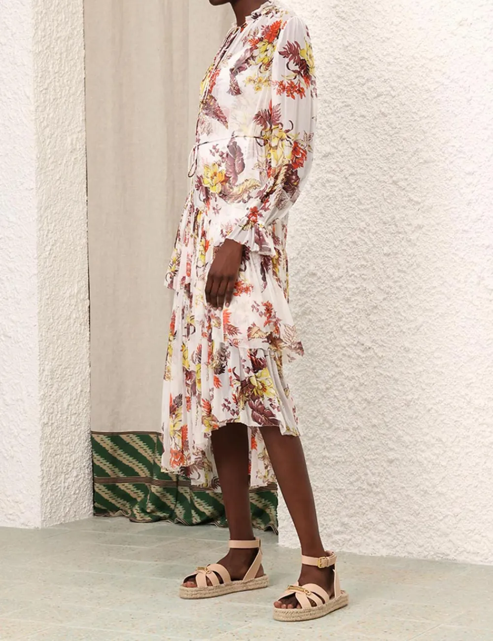 ZIMMERMANN Matchmaker Tiered Dress-Women Dresses