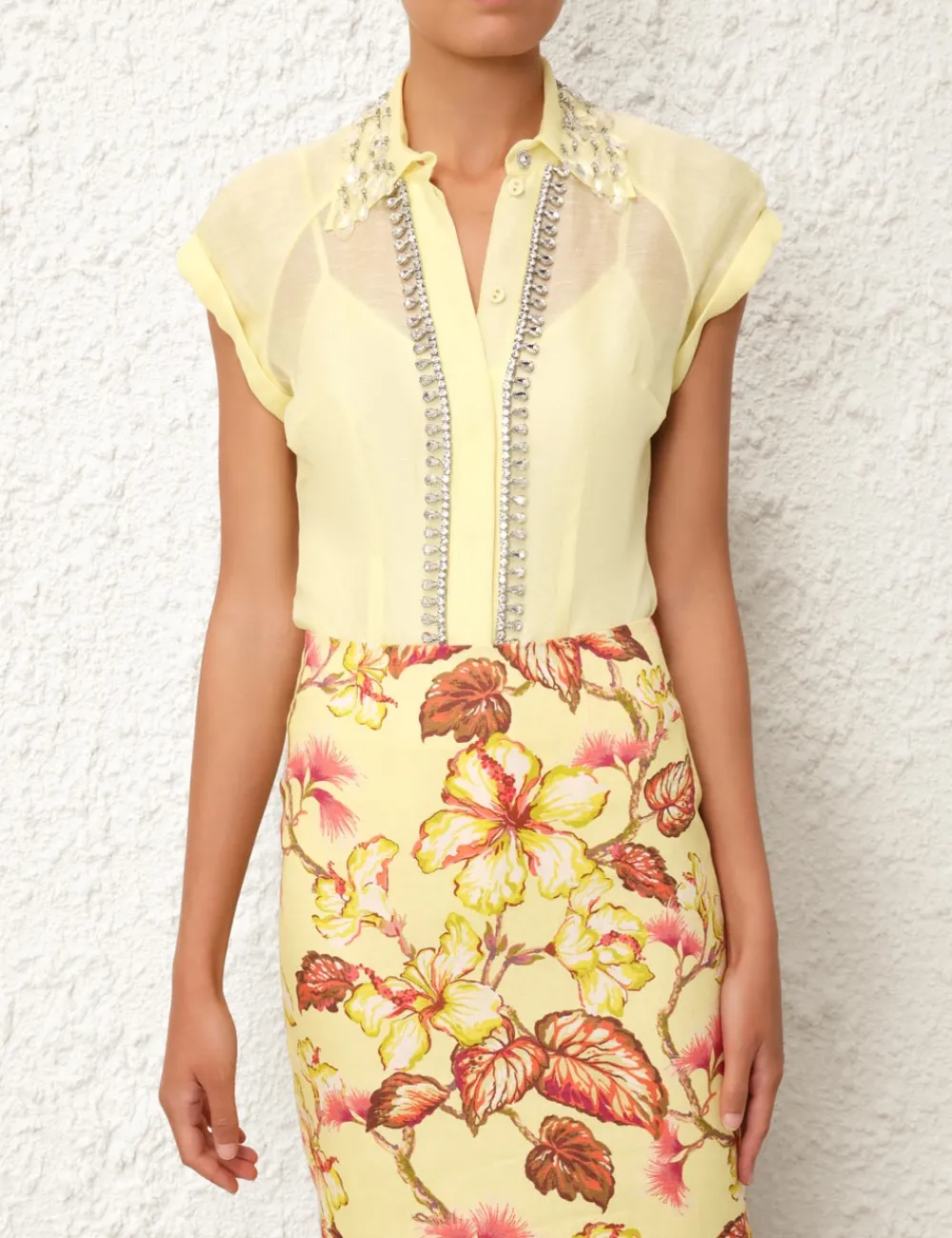 ZIMMERMANN Matchmaker Diamante Blouse-Women In Focus