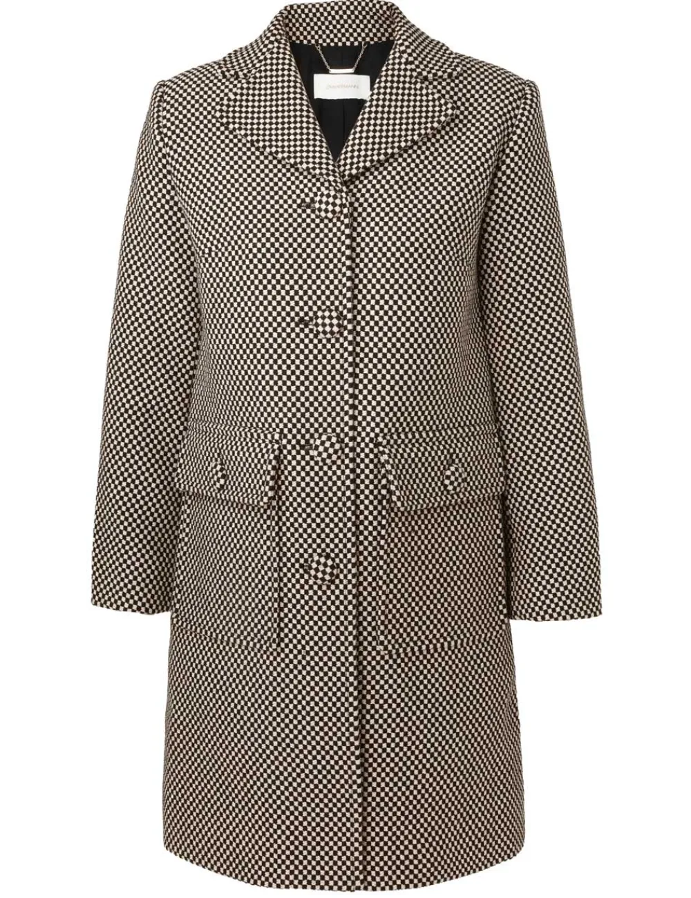 ZIMMERMANN Matchmaker Check Mod Coat-Women Clothing