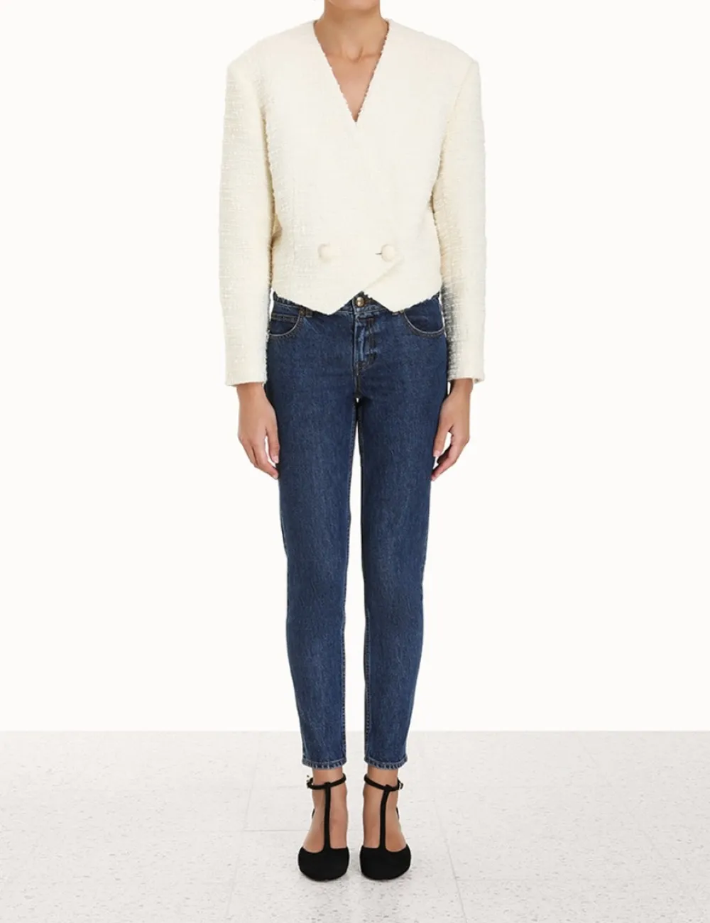 ZIMMERMANN Luminosity Stovepipe Jean-Women In Denim