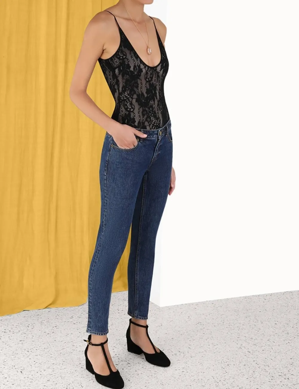 ZIMMERMANN Luminosity Stovepipe Jean-Women In Denim