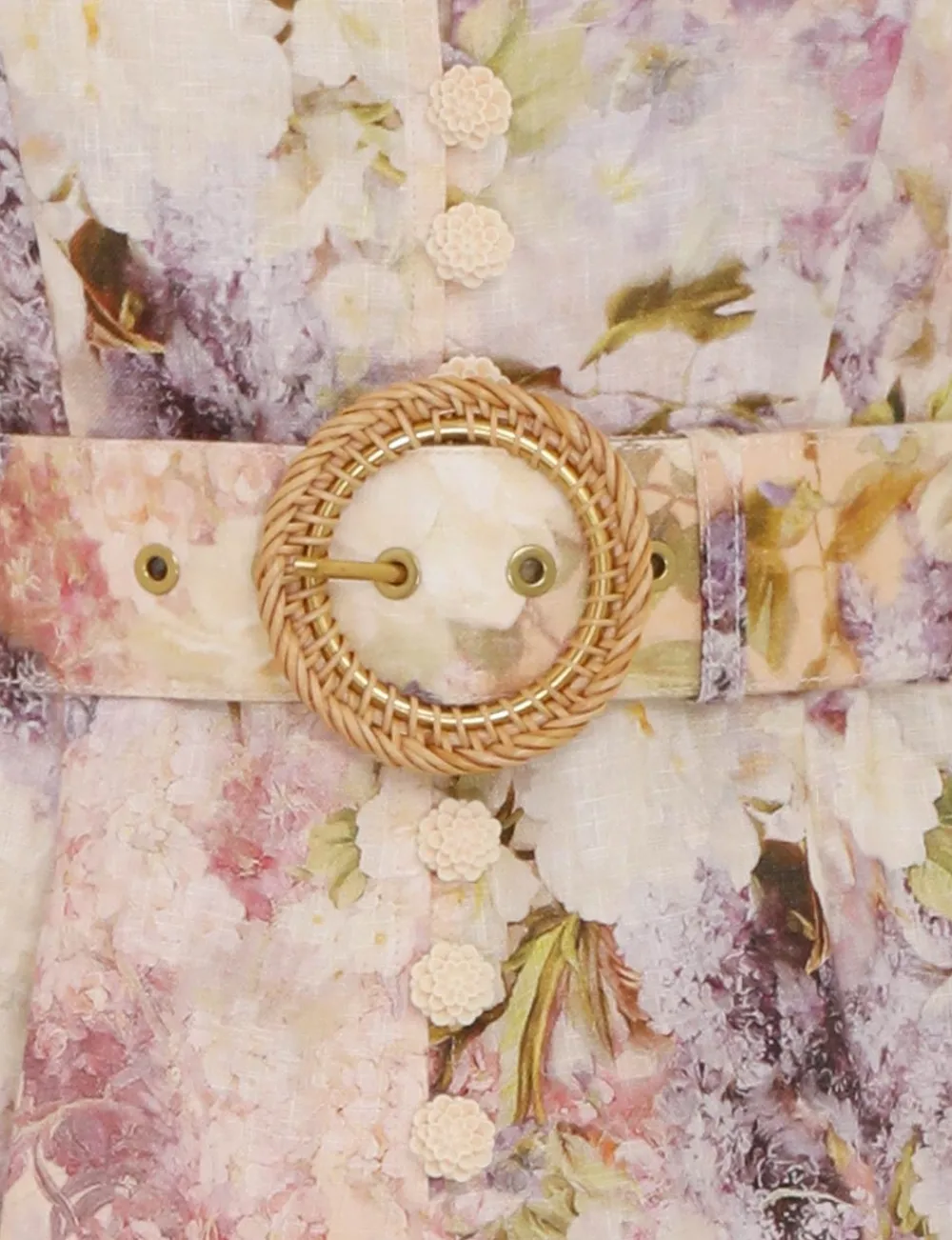 ZIMMERMANN Lyrical Buttoned Mini-Women Luminosity