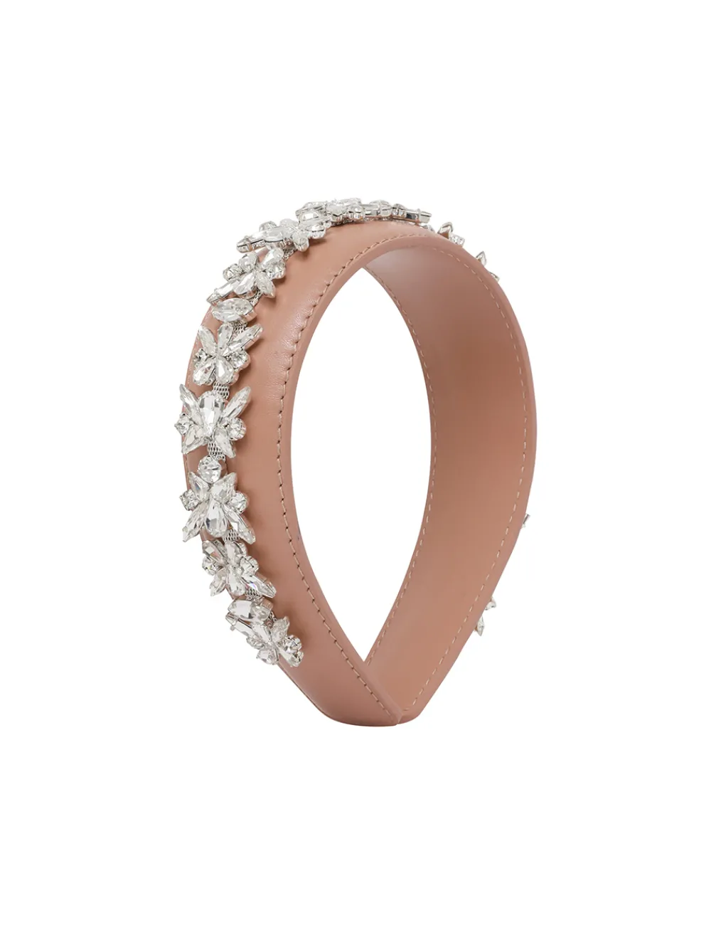 ZIMMERMANN Leather Crystal Headband-Women Accessories