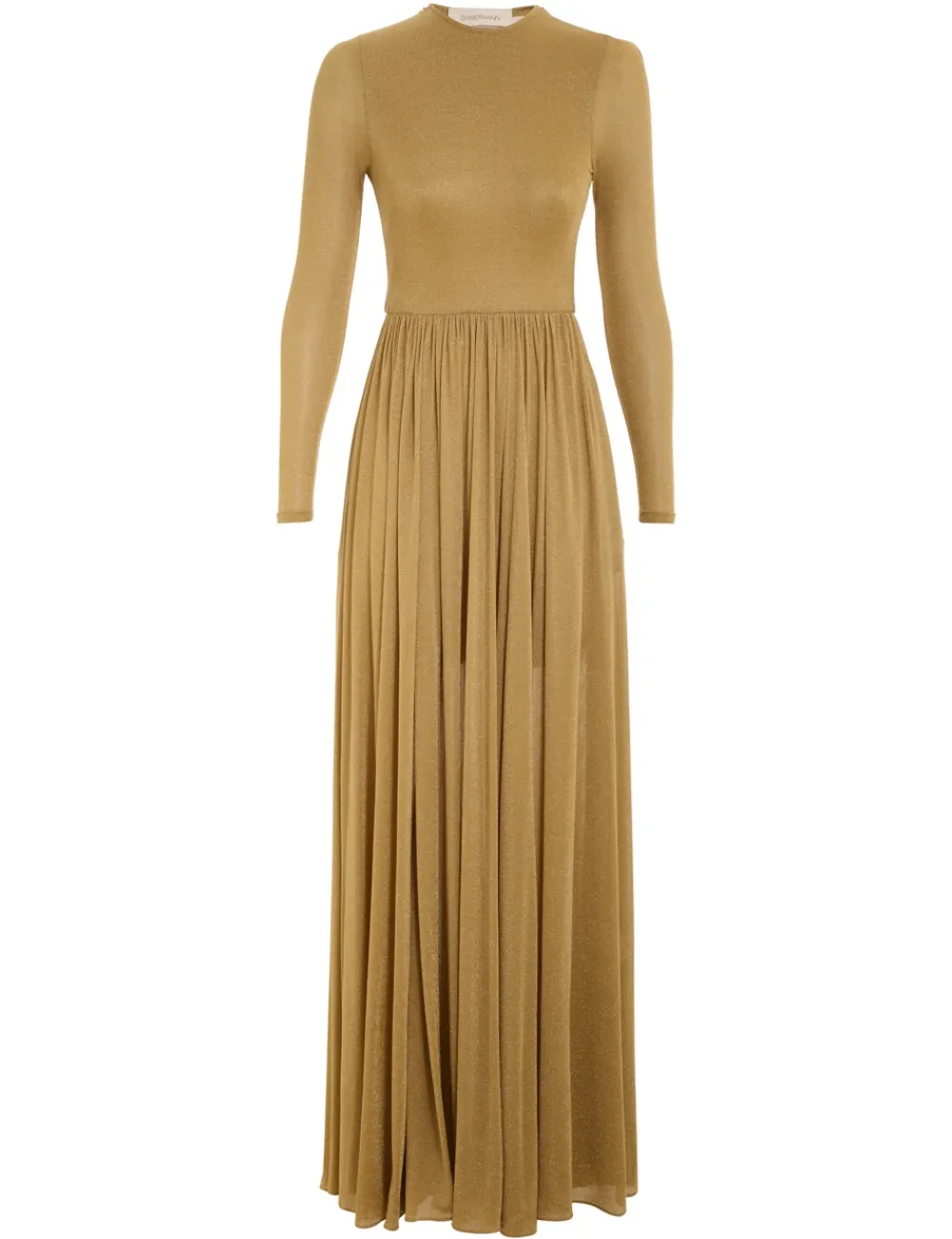 ZIMMERMANN Lyrical Lurex Gown-Women Luminosity